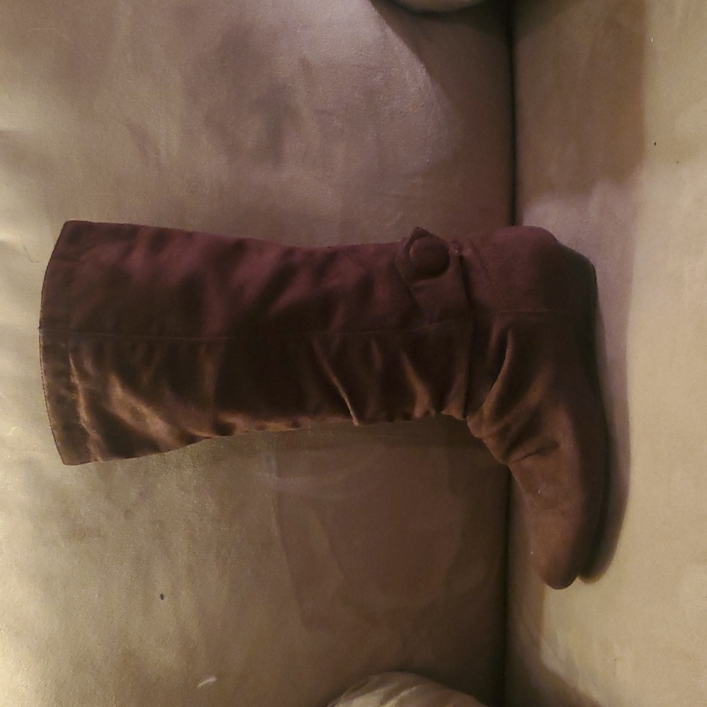 Boots Charlotte Russe brown suede